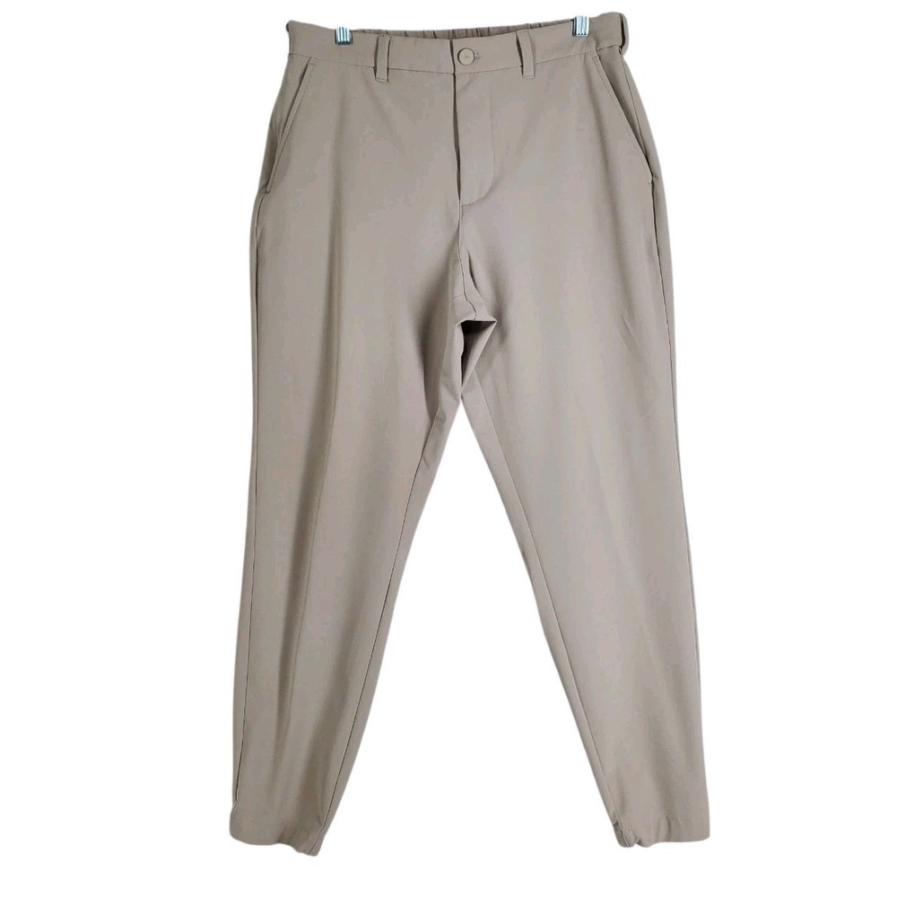 Mizzen Main Pants Helmsman Slim Stretch Mens 34 Beige Tapered (32-35  x28)
